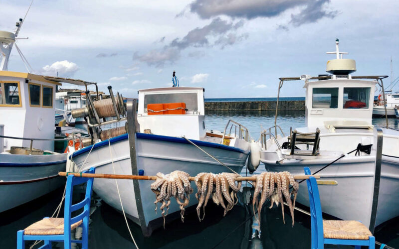 Paros or Naxos beach comparison in 2026 showing calm Greek island scenery